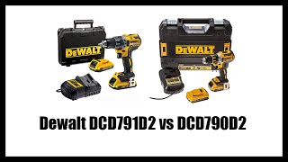 DeWalt DCD795 DCD790 Brushless CombiDrill Drivers  Toolstop DEMO [upl. by Cyna]