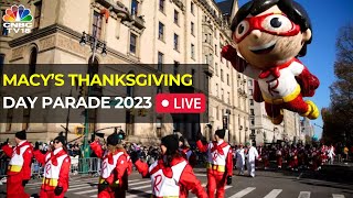 LIVE Macy’s Thanksgiving Day Parade 2023 live  Macys Parade Live From New York  USA Live  IN18L [upl. by Inavoig]