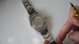 How To Uhrenarmband kürzen Rolex [upl. by Friede]