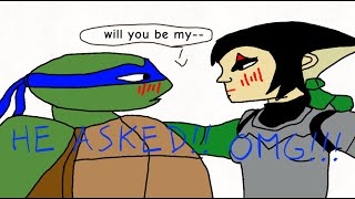 Leo asks Karai the big question  Leorai [upl. by Hutt172]