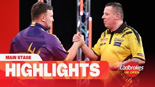 INTO THE QUARTERS  Day Two Main Stage Evening Highlights  2024 Ladbrokes UK Open [upl. by Richara]