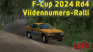 Group F Rally Cup  Rd 4 ViidennumeroRalli  Richard Burns Rally [upl. by Aicekat]