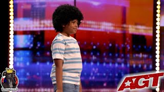 MusicJourneyy Full Performance amp Judges Comments  Americas Got Talent 2024 Auditions Week 8 [upl. by Nelrah]