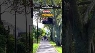 Fully Funded Scholarships  Victoria University of Wellington Scholarships ScholarshipsinNewZealand [upl. by Romanas]