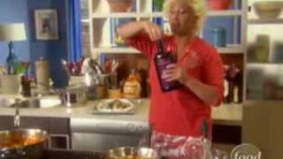 Anne Burrell Bananas Flambe Recut [upl. by Nohj]