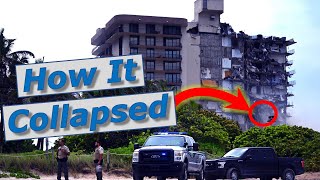 Heres Cause Of Miami Condo Collapse Champlain Condo Towers Surfside [upl. by Maisey]