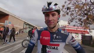 Ethan Vernon  Interview at the finish  Trofeo Ses Salines  Alcudia 2023 [upl. by Marin]