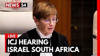 WATCH LIVE ICJ Hearing Today  Israel and South Africa Genocide Case [upl. by Bronny256]