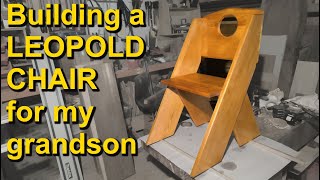 Building a Leopold chair for my grandson [upl. by Boote]