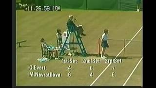 1978 Eastbourne F Navratilova v Evert [upl. by Aitat]