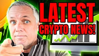 THE CRYPTO MARKET IS UP TODAY THE LATEST CRYPTO NEWS [upl. by Drews]