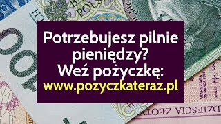 Potrzebujesz pilnie pożyczkę Weź pożyczkę już teraz  wwwpozyczkaterazpl  Pozyczka pozabankowa [upl. by Aniluj]