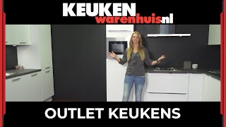 Keuken Outlet amp Outlet Keukens Inspiratie Voorbeelden en uitleg door Keukenwarenhuisnl [upl. by Llehsad93]