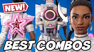 BEST COMBOS FOR NEW SHURI SKIN WAKANDA ROYAL STYLE  Fortnite [upl. by Yelena30]