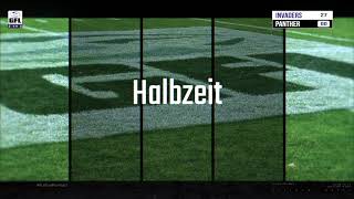 GFL 2019 Hildesheim Invaders  Düsseldorf Panther [upl. by Refinneg]