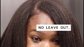 How to Do A Full Sew in with NO LEAVE OUT Most NATURAL Most UNDETECTABLE Step by Step Tutorial [upl. by Roel]