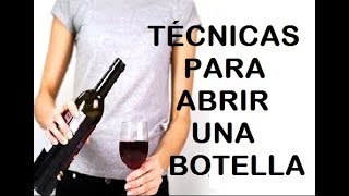 3 formas inusuales de abrir una botella de vino sin usar un sacacorchos [upl. by Flori]