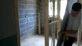 Cutting a Hole for a Socket in Plasterboard the Easy and Fast way [upl. by Anihsit]