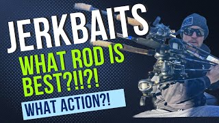 Jerkbait Rod Actions Explained [upl. by Aundrea]