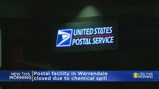 Warrendale Postal Facilty Shut Down Due To Chemical Spill [upl. by Remo]