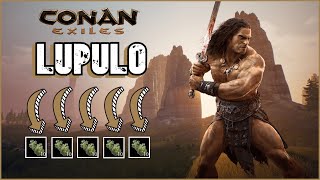 Conan Exiles  🍺 LUPULO 🍺  Cómo HACER CERVEZA SUAVE en el BARRIL DE FERMENTACIÓN 2 [upl. by Irra]