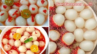 Asli ini enak banget sweger asinan rambutan [upl. by Aihsenot]