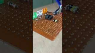 How to make ON and OFF LED circuit using IC555 and BC557 transistor [upl. by Fuchs]