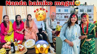 NANDA BAINI KO MAGNI 🥹🥹🥹 [upl. by Zela]