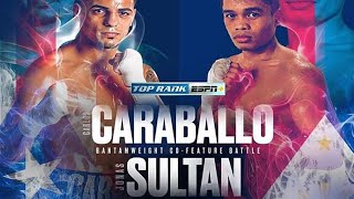 SULTAN VS CARABALLO Highlights  Funny commentator by Mark Magsayo [upl. by Oina523]