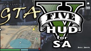 GTA SA DKs V 3D HUD ALL Versions  Samp [upl. by Ecilayram]