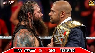 Triple H vs Bray Wyatt  Xtreme Rules  CROWN JEWEL 2024  WWE July 252024 [upl. by Tybie]