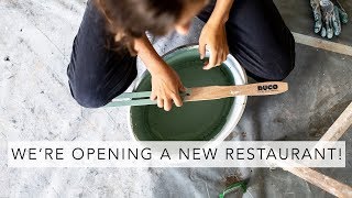 RESTAURANT RENOVATION PART 1  Vlog  Sofia Clara [upl. by Assert967]