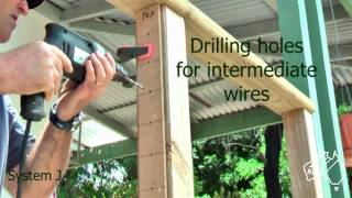 How to installing System J Stainless Wire Balustrade tensioned with mini rigging screws [upl. by Questa]