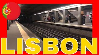 🇵🇹 Lisbon metro Lisbon Portugal 20171207 [upl. by Luwana]