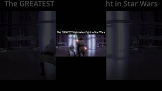 The GREATEST Lightsaber Fight in Star Wars starwars disney viralvideo fyp viralshorts [upl. by Cleo354]