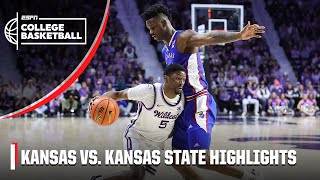 🚨 SUNFLOWER SHOWDOWN UPSET 🚨 Kansas vs Kansas State  Full Game Highlights [upl. by Burney]