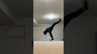 Learn TOUCHDOWN RAIZ in the HOUSE tricking flips tutorial shorts martialarts taekwondo tdr [upl. by Arabele]