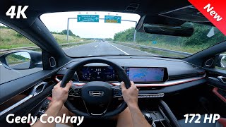 Geely Coolray 2024 POV Test drive 4K 15 TD  172 HP 7DCT [upl. by Rahel]