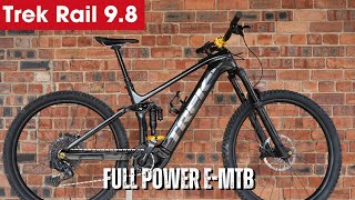 2023 Trek Rail 98 Full Review  Electric Mountain Bike Specs and Features Explored [upl. by Deenya8]