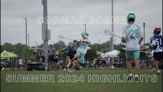 Cormac Scane 2024 Spring amp Summer Highlights  Class of 26  Culver Military Academy  Sweetlax [upl. by Iolenta188]