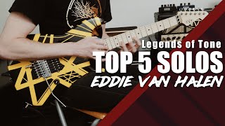 Eddie Van Halens Top 5 Solos [upl. by Sissy]