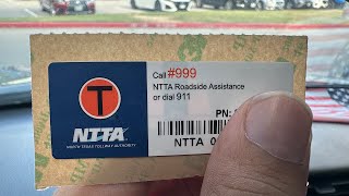 How to install a TollTag  NTTA [upl. by Setiram13]