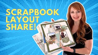 Scrapbook Layout Ideas To Try [upl. by Hogg]