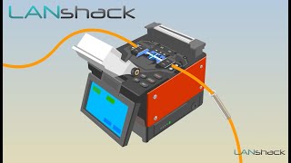 How To Fusion Splice Fiber Optic Cable  Animated [upl. by Ainez756]