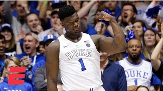 Too much Zion Williamson RJ Barrett in Duke win vs No 4 Virginia  College Basketball Highlights [upl. by Aicatsan]