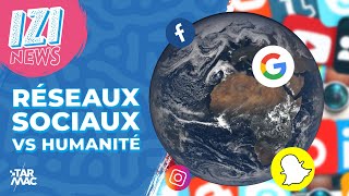 Réseaux sociaux  L’humanité en péril  • IZI NEWS [upl. by Nyladnor]