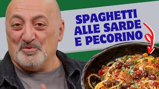 Spaghetti alle sarde e pecorino [upl. by Secunda]