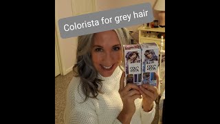 Colorista for Grey Hair  Removed My Brassiness  KimTownselYouTube [upl. by Roselia]