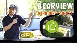 How to Adjust Your RearView Mirrors Rearview Mirrors  Part 1 of 2 [upl. by Etna881]