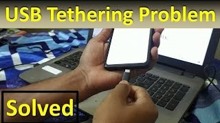 ✅ Solved  USB Tethering not working in Mobile only charging  Fix unknown USB device  Port fix [upl. by Eecyac]